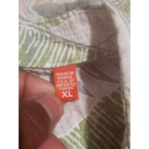 Tori Richard Honolulu Button Shirt Mens Multicolor Hawaiian Floral Print XL - Picture 11 of 15